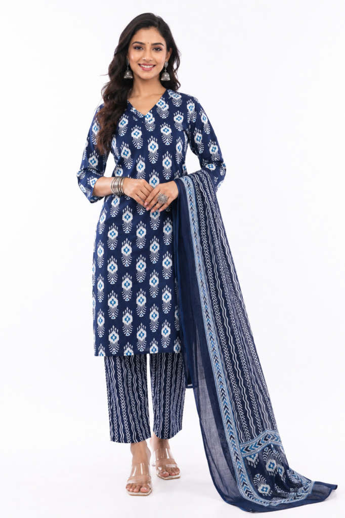 Main Image Bluey Indigo 3 Pc Suit Set 1
